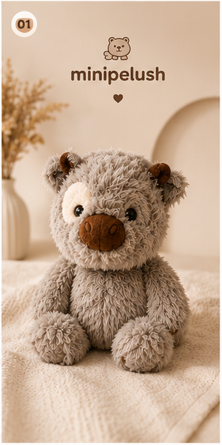 Minipelush Koşan Peluş Oyuncak