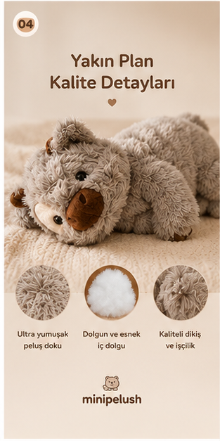 Minipelush Koşan Peluş Oyuncak