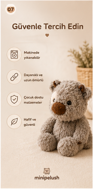 Minipelush Koşan Peluş Oyuncak
